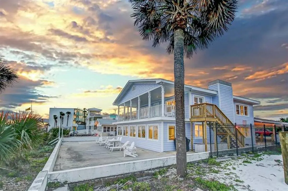 Beach Roost Beach Front Home 7 Bedroom Sleeps 20 Panama City Beach